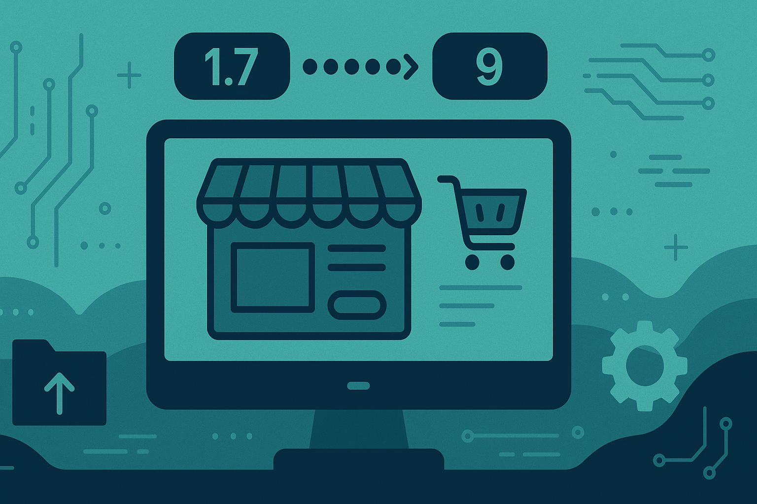 Migracja PrestaShop 1.7 do 9 — krok po kroku