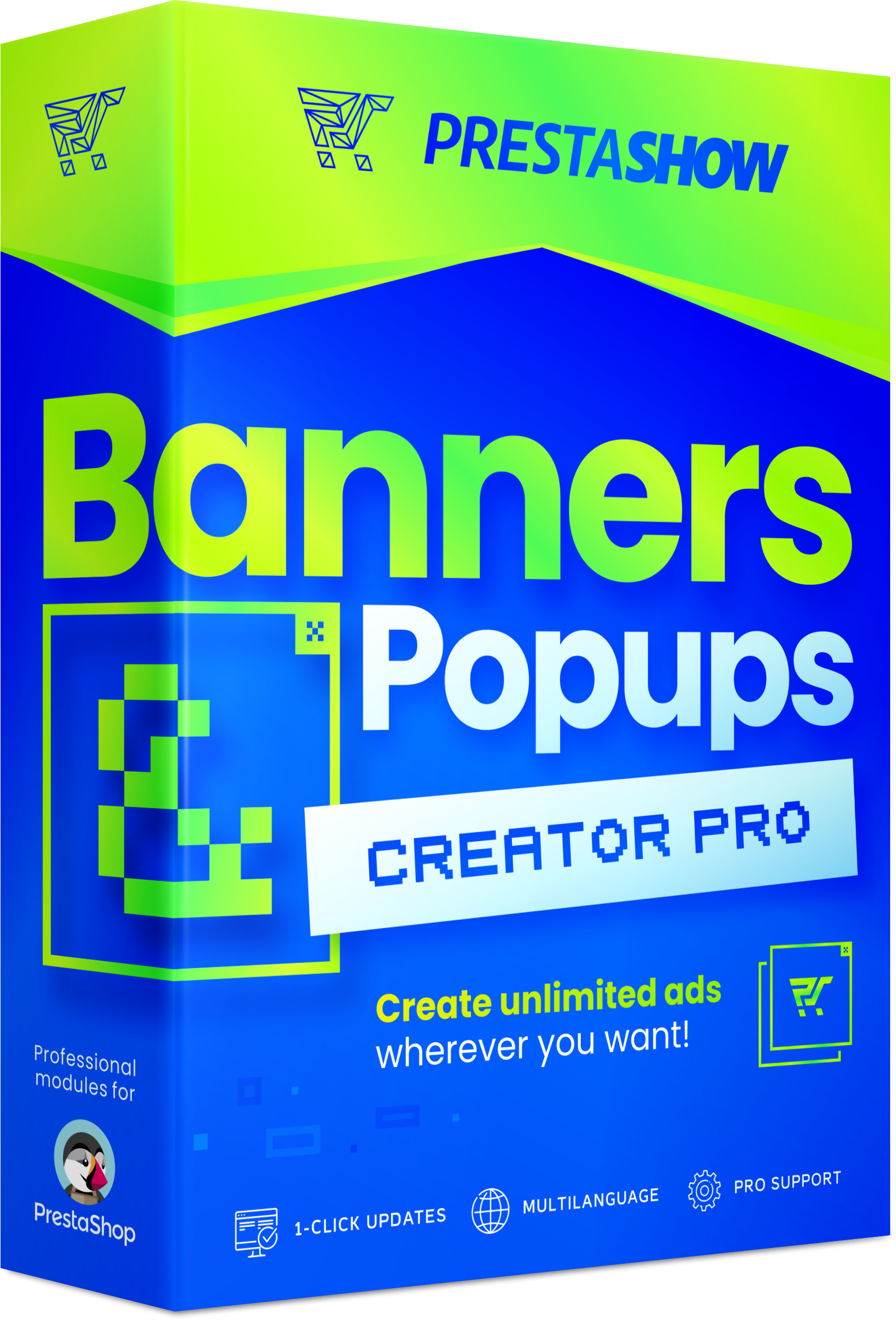 PrestaShop Interaktywne Banery, Slidery, Sceny Produktowe, Pop-upy