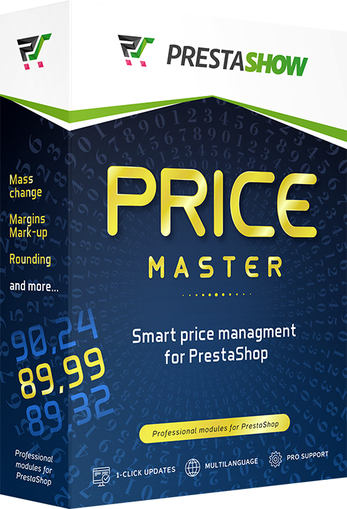 PriceMaster - Zarządzanie Cenami w PrestaShop