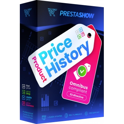 PrestaShop Omnibus - Historia Ceny Produktu
