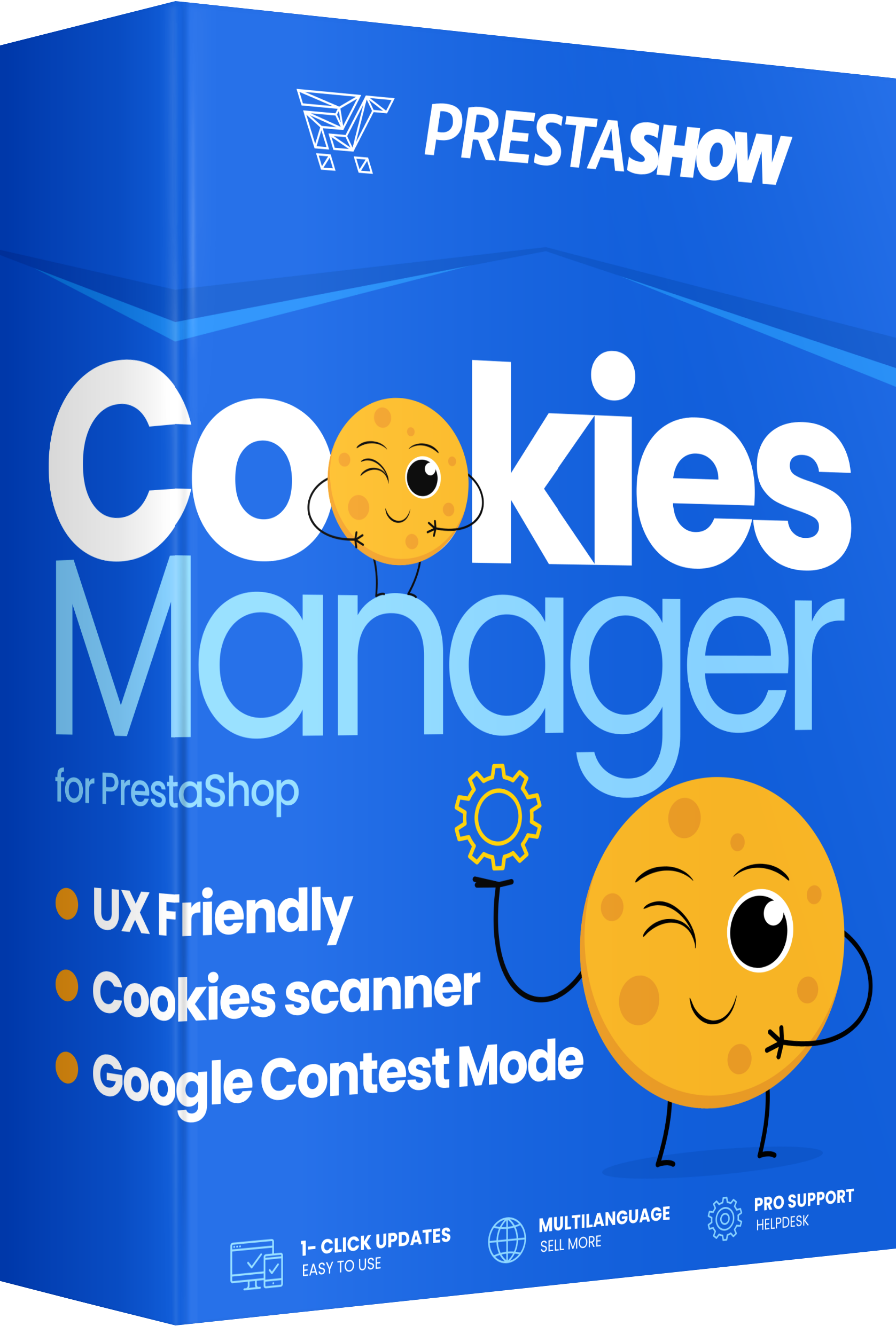 PrestaShop Cookies Manager Google Consent Mode