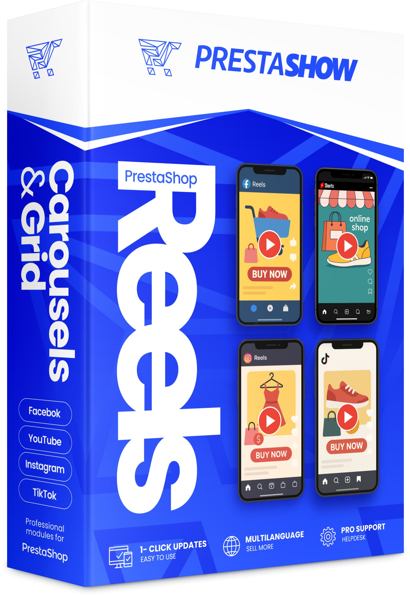 PrestaShop Reels